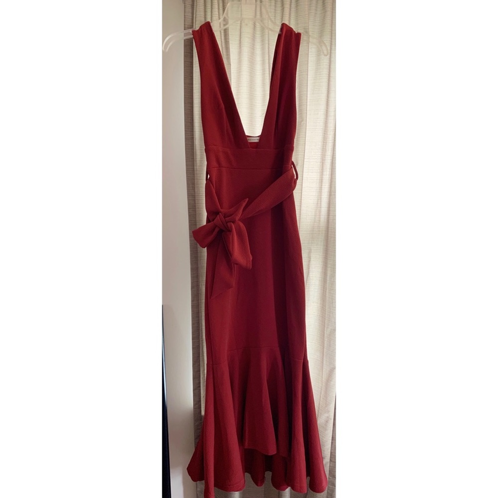 Red Midi Dress